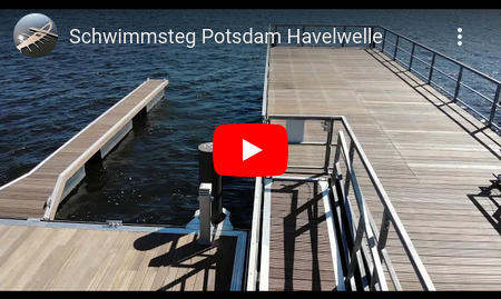 Schwimmsteg in Potsdam, Havelwelle