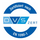 Zertifiziert nach DVSzert EN 1090-1